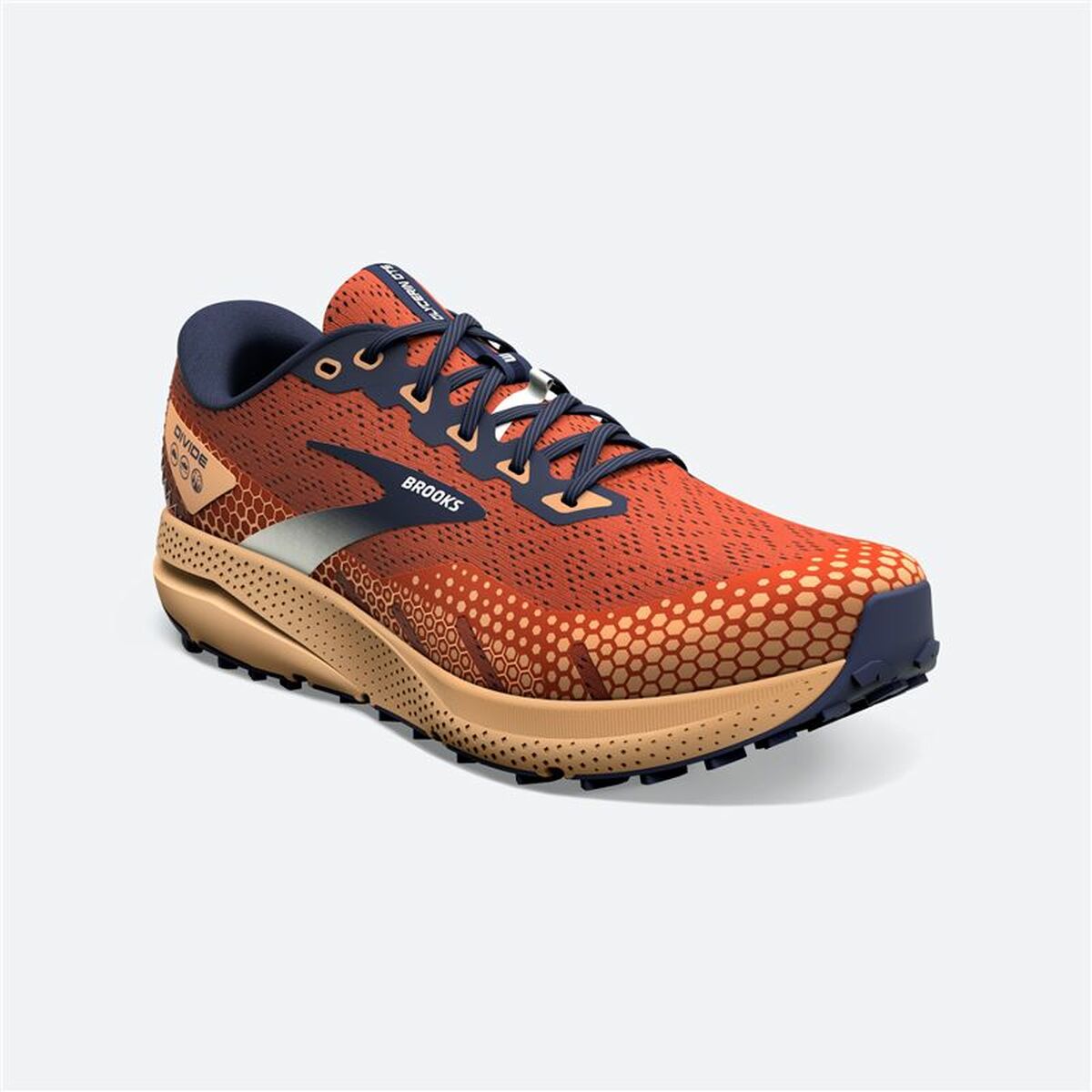 Hardloopschoenen voor volwassenen Brooks Divide 3 Oranje Heren