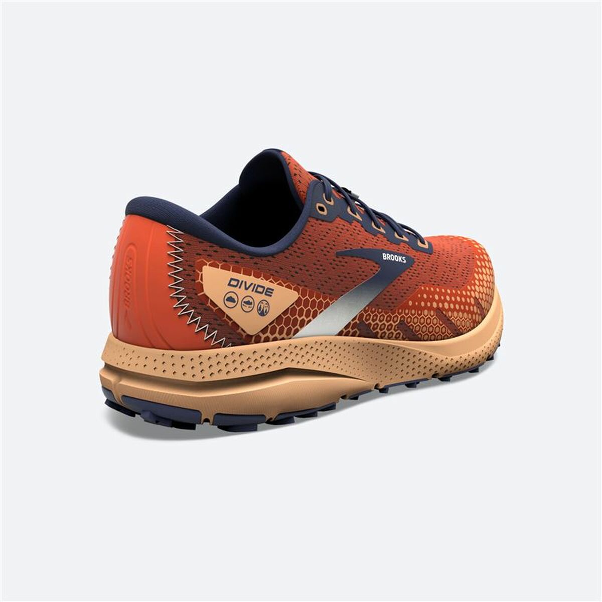 Hardloopschoenen voor volwassenen Brooks Divide 3 Oranje Heren