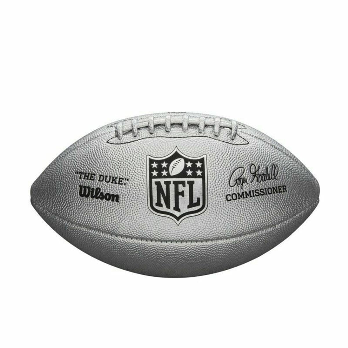 American football Wilson DUKE METALLIC Grijs Eén maat