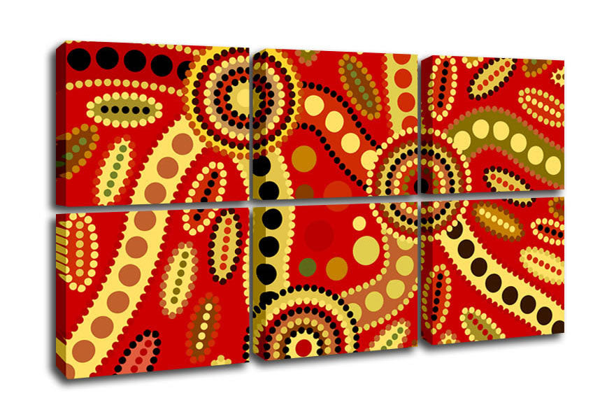 Aboriginal Red Tribal