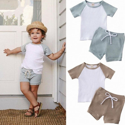 Shirt Shorts 2 stuks voor babykleding Jongen Kinderen Jongenskleding