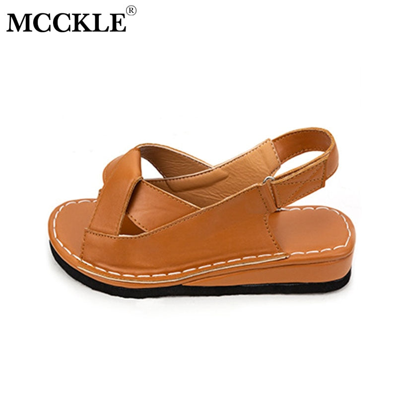 MCCKLE Women Sandals Summer Female Shoes Women&