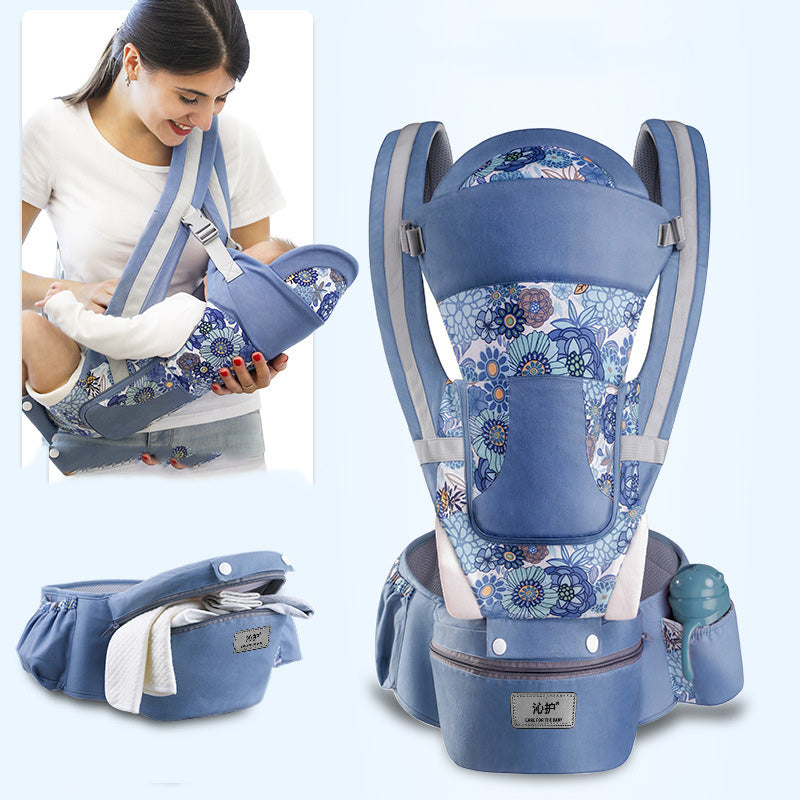 Ergonomische draagzak Baby-heupdrager 3 in 1 Naar voren gerichte ergonomische kangoeroe-draagdoek