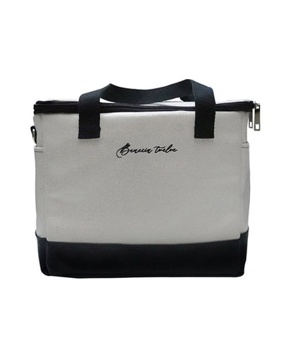 Benecia 12 Canvas Insulated Bag - Black