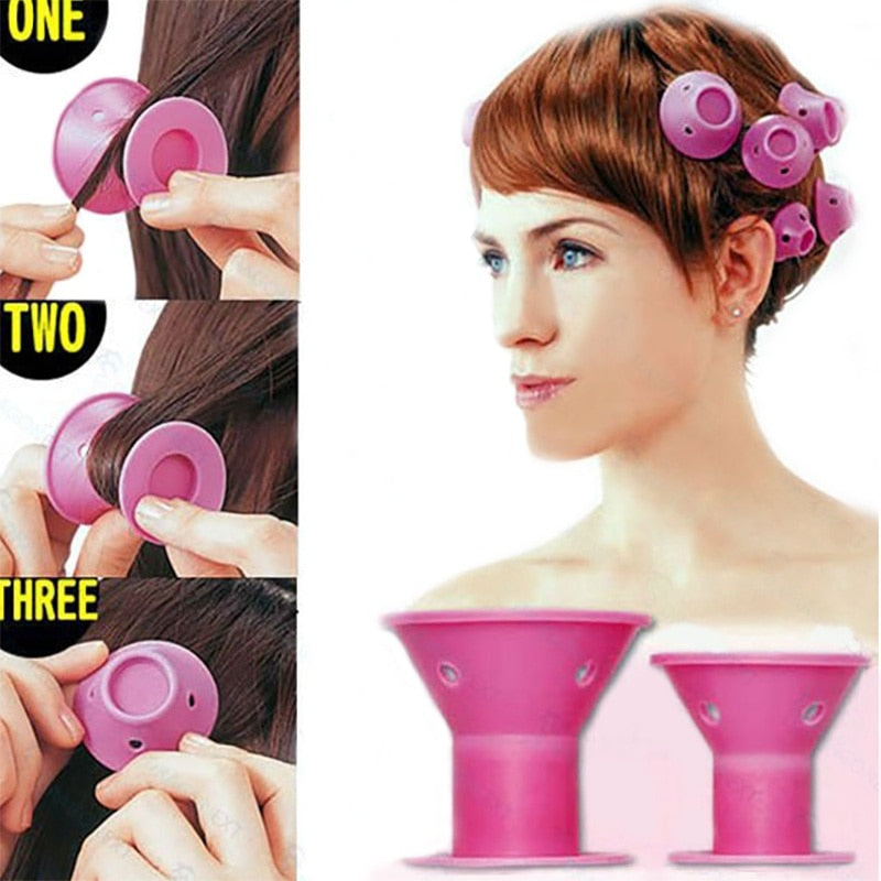 Hairstyle Soft Hair Care DIY Peco Roll Hair Style Roller Curler Salon 10pcs/lot Hair Accessories Bestselling