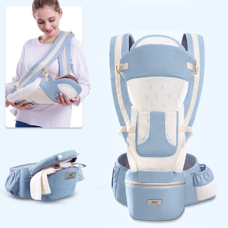 Ergonomische draagzak Baby-heupdrager 3 in 1 Naar voren gerichte ergonomische kangoeroe-draagdoek