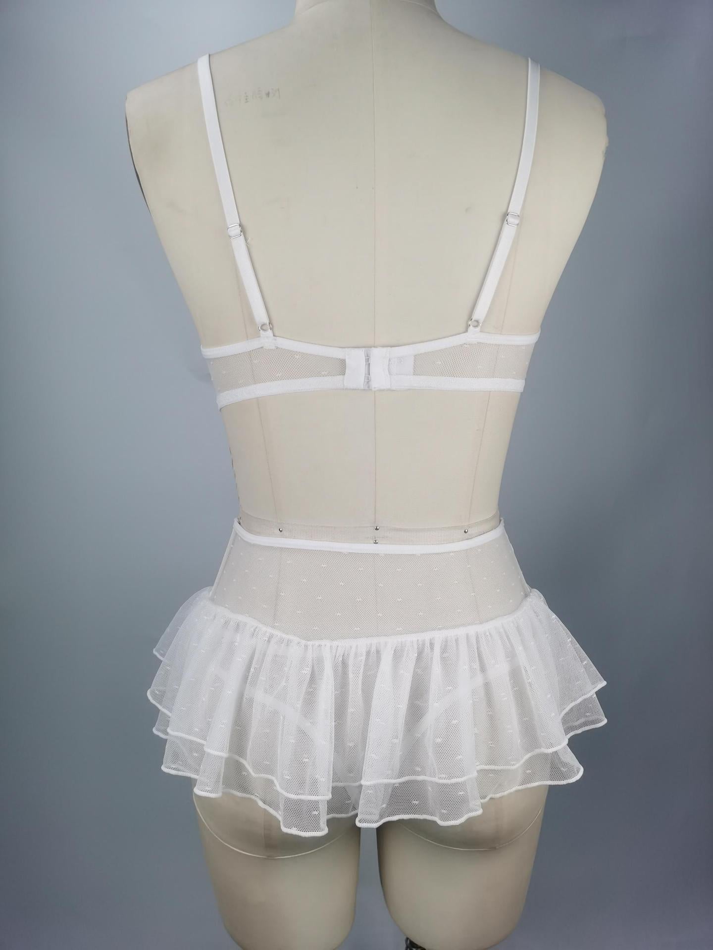 Lace Lingerie Suit Transparent Temptation Uniform