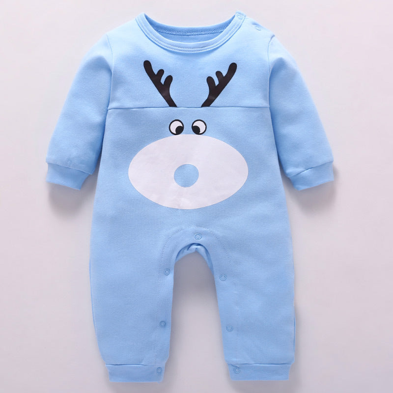 Baby baby clothes wear one piece clothes pure cotton clothes