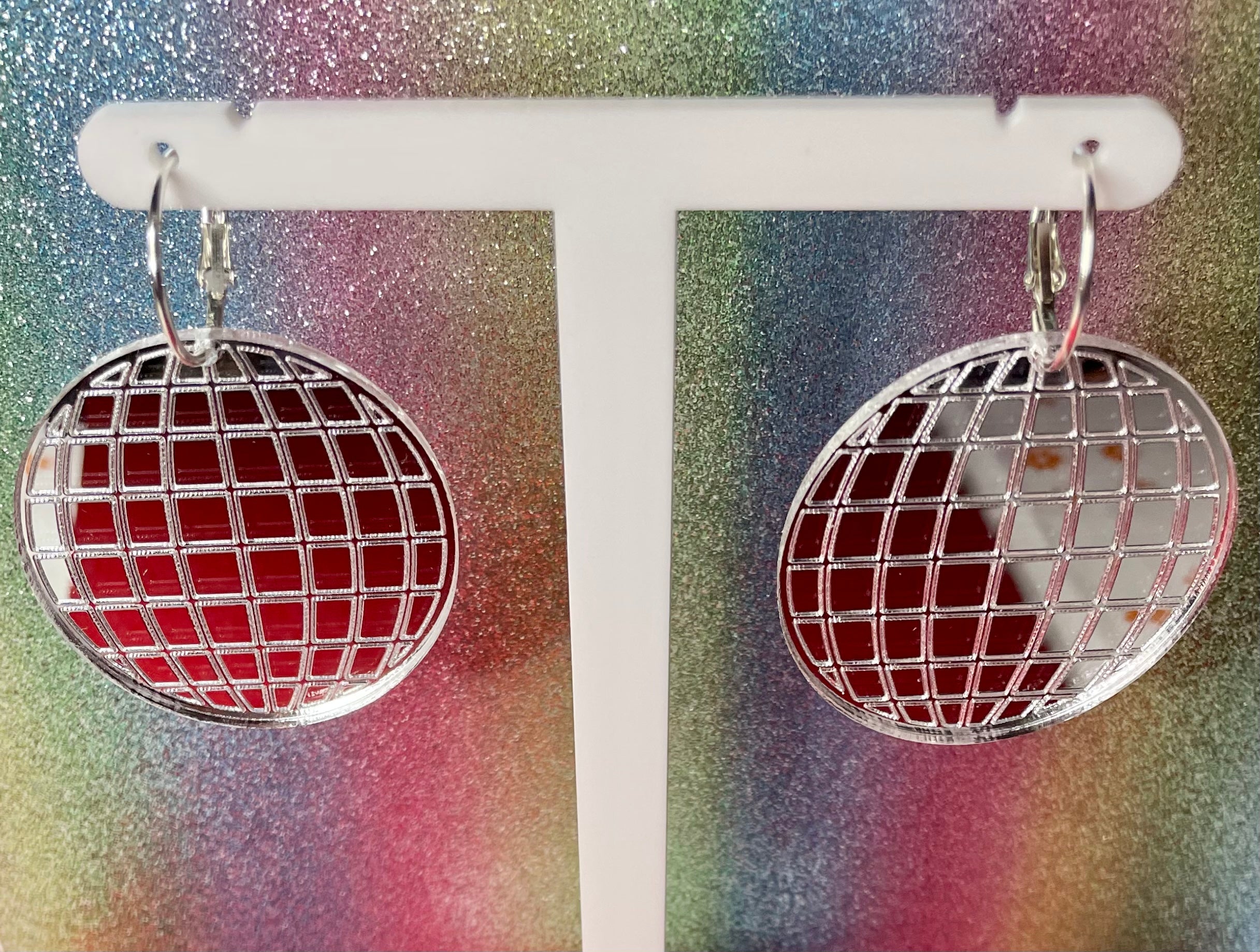 Mirror Ball Earrings