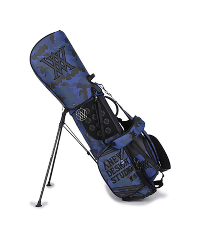 ANEW Golf: Shining Camo Stand Bag (SB02 Renewal) - Blue