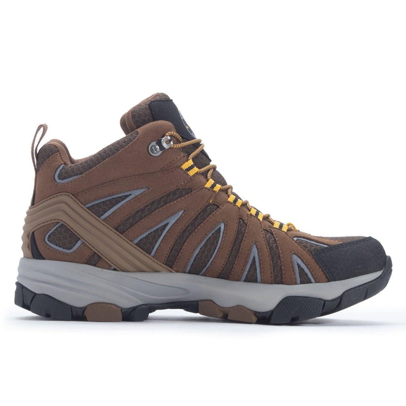 ROCKROOSTER Bedrock Bruine 6 inch waterdichte wandelschoenen met VIBRAM®