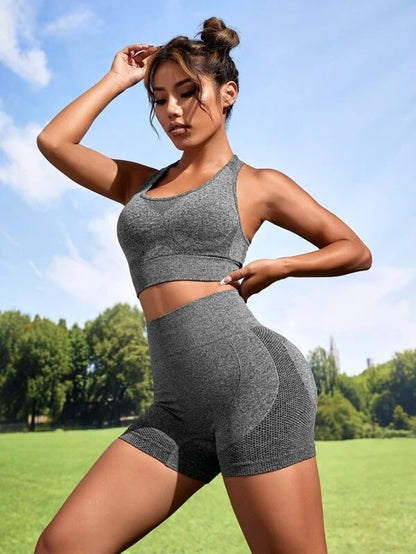 Seamless Yoga Clothes Suit Women&