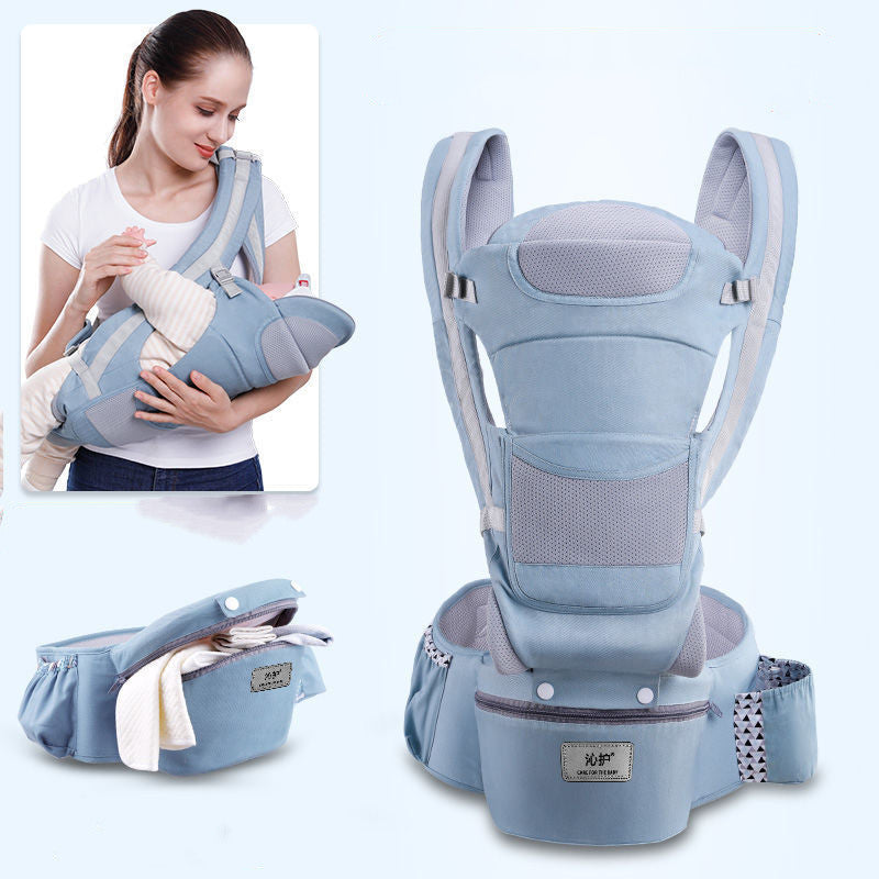 Ergonomische draagzak Baby-heupdrager 3 in 1 Naar voren gerichte ergonomische kangoeroe-draagdoek