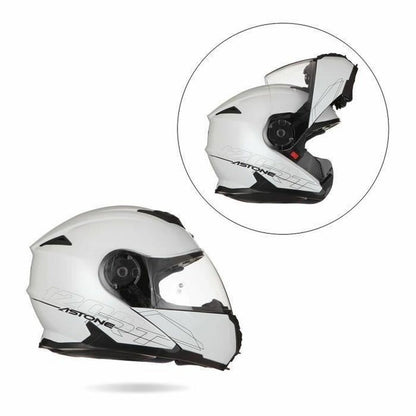 Helmet Astone Helmets RT1200 White Modular