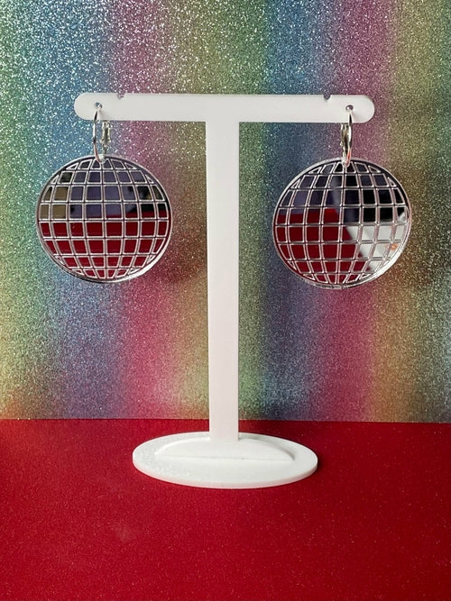 Mirror Ball Earrings