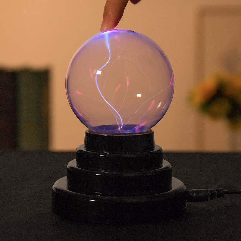 3 inch electro-optical ball USB magic light negative ion lamp plasma electrostatic ball magic magic lightning ball glow ball