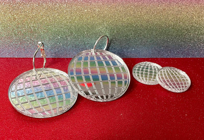 Mirror Ball Earrings