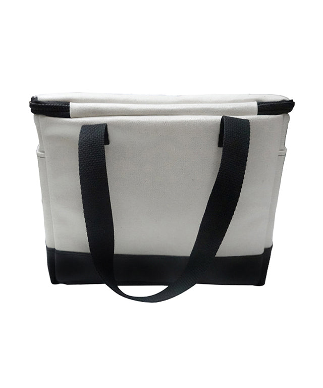 Benecia 12 Canvas Insulated Bag - Black