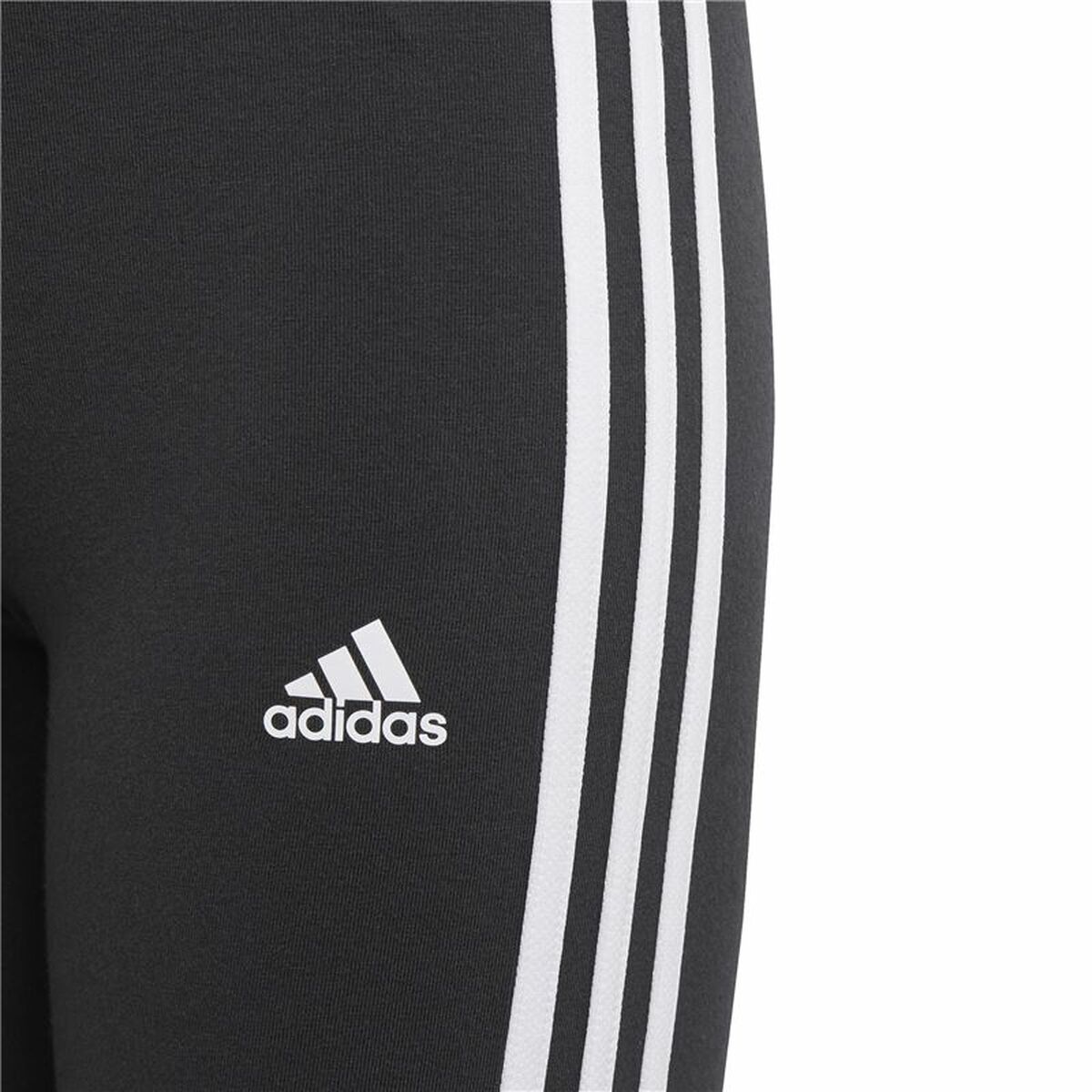 Sportlegging Adidas Essentials 3 Strepen Zwart