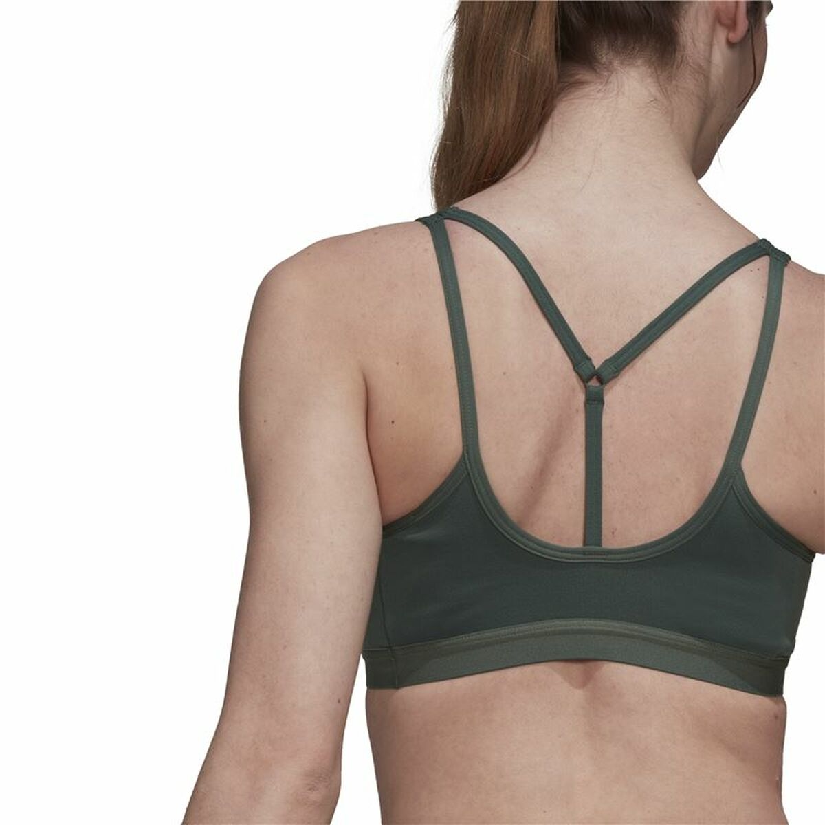 Sports Bra Adidas Coreessentials Green