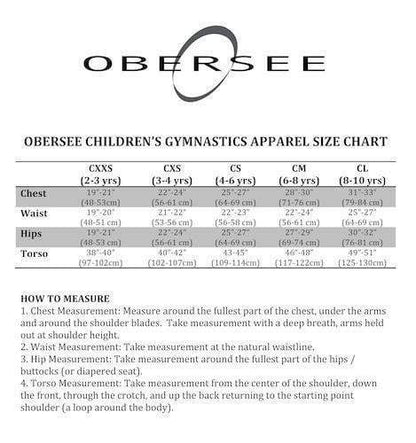 O3GS003 Obersee | Gymnastics Shorts for Girls | Girls&