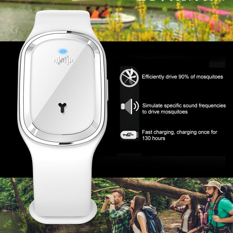 Outdoor Ultrasonic Mosquito Repellent For Children Adults