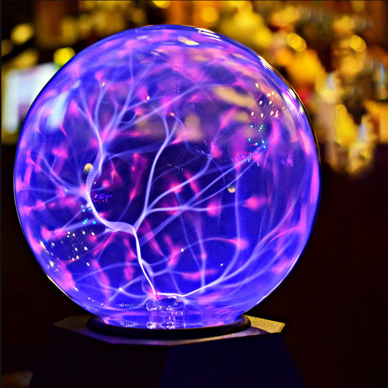 3 inch electro-optical ball USB magic light negative ion lamp plasma electrostatic ball magic magic lightning ball glow ball