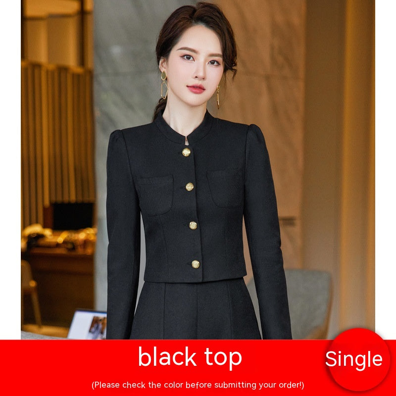 Suit Suit Temperament Goddess Style Chic Suit Skirt Two-piece Suit