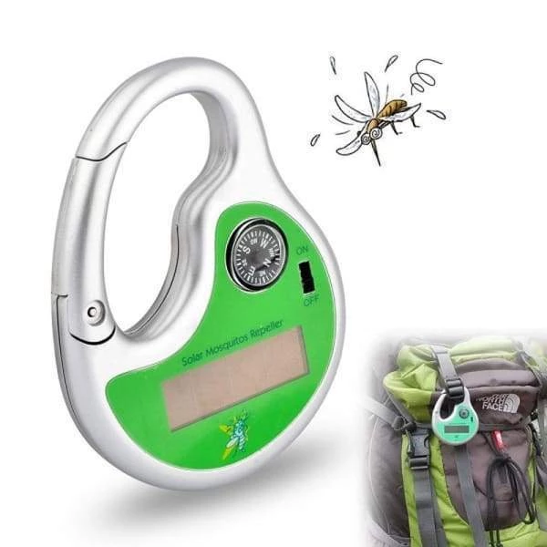 Portable Solar Charging Ultrasonic Mosquito Repellent