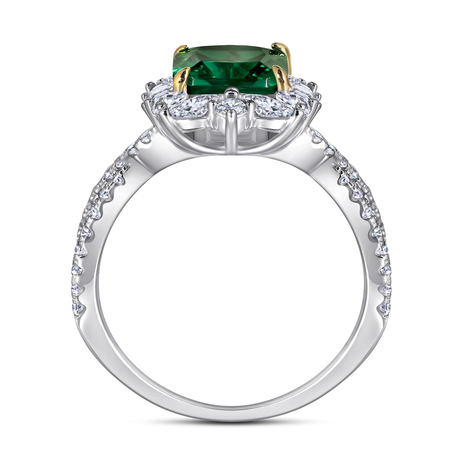 Grandmother Princess-shaped European And American Fashion Engagement Ring