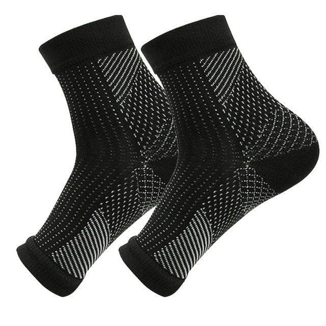 1 Pair Foot angel  anti fatigue outerdoor men socks compression Breatheable foot sleeve Support Socks Men Brace Sock