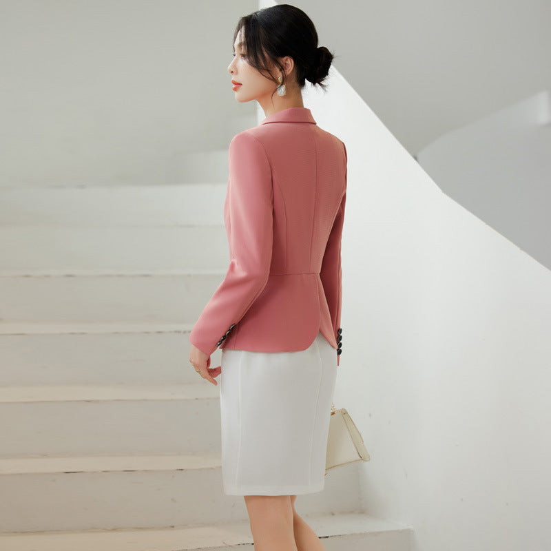 Slim-fit Design Niche Thin Looking Suit Skirt