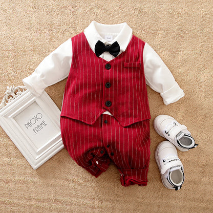 Baby herfstkleding kleding babyjongen rompertjes