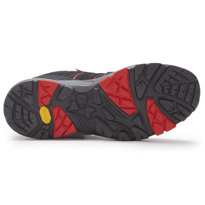 ROCKROOSTER Bedrock zwarte 6 inch waterdichte wandelschoenen met VIBRAM®