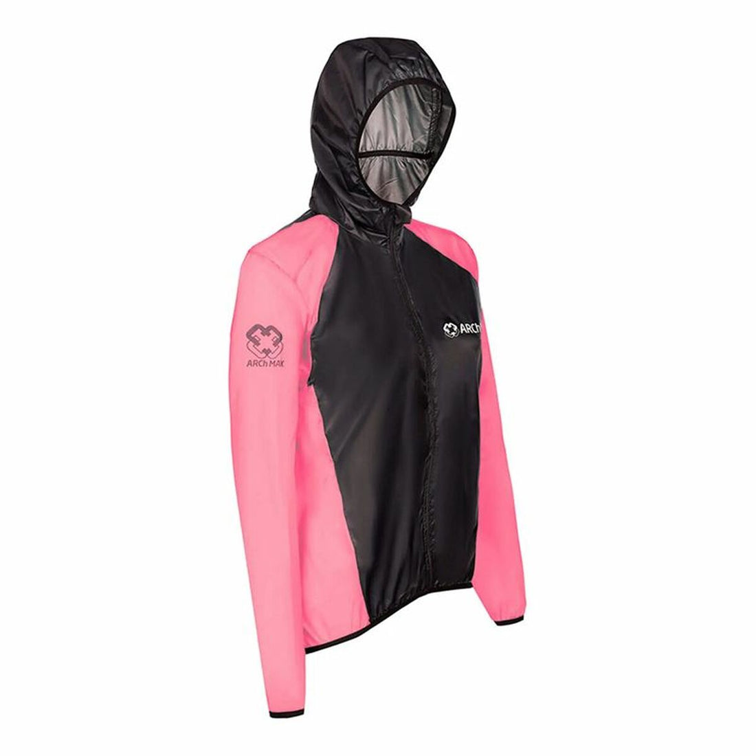 Heren sportjack ARCh MAX Arch Max Windstopper roze zwart