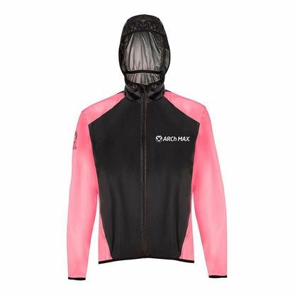 Heren sportjack ARCh MAX Arch Max Windstopper roze zwart