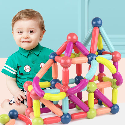 Babyspeelgoed Magnetische stok Bouwstenen Spelmagneten Kinderen Set Kindermagneten voor kinderen Magnetische speelgoedstenen