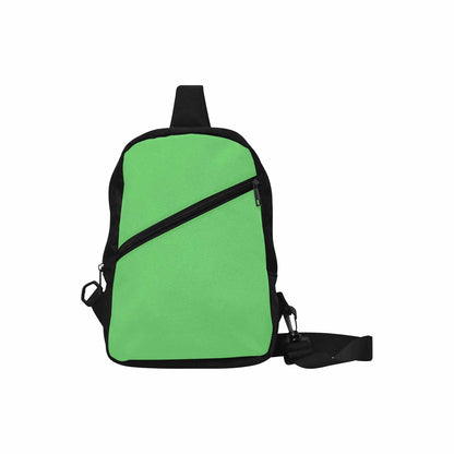 Uniquely You Mens Crossbody Chest Bag / Pastel Green