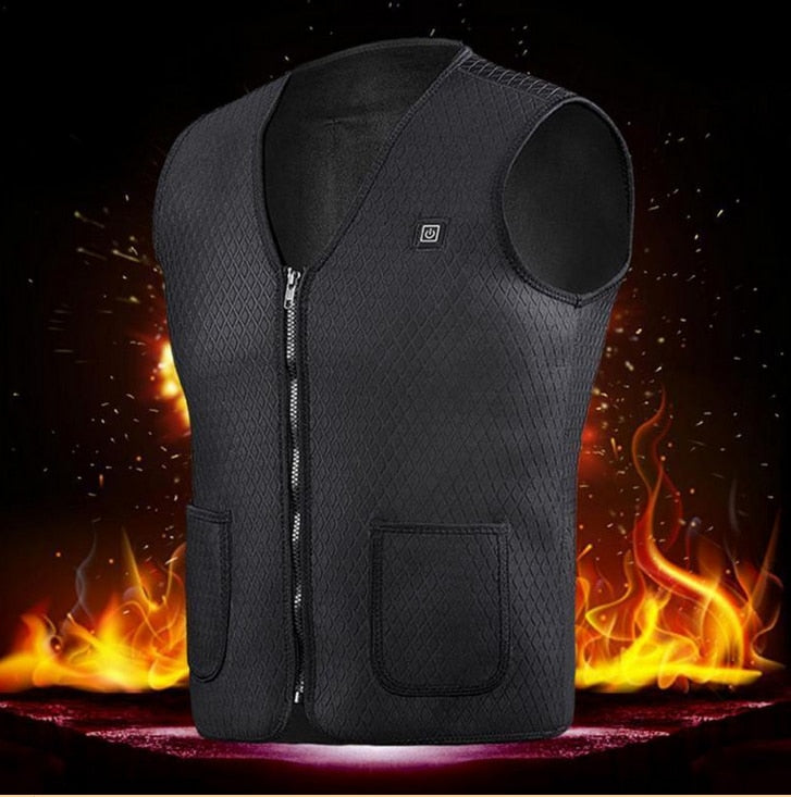 Heated vest