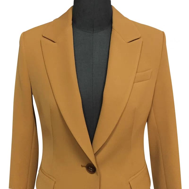 Solid Color Three-piece Spring And Autumn  Small Suit