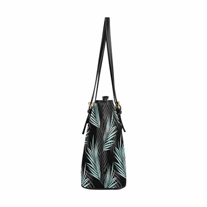 Large Leather Tote Shoulder Bag -   Handbag