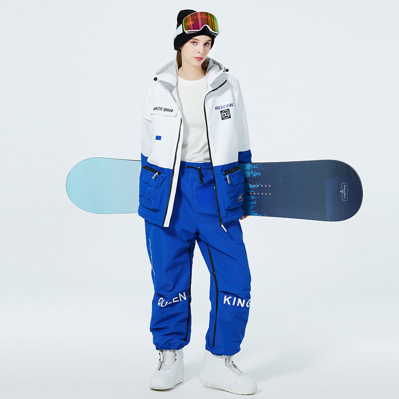 Ski Suit Men And Women Couple Models Warm Thickened