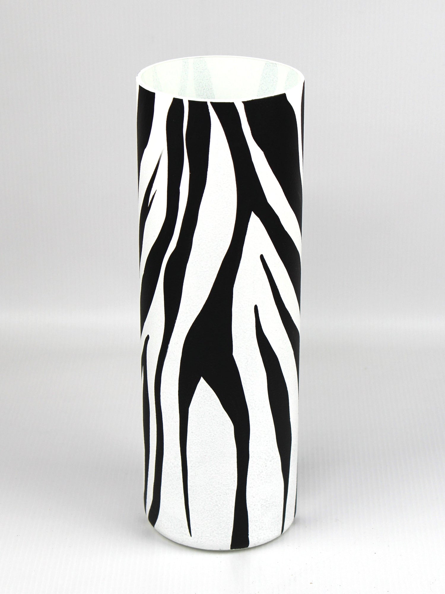 table black&amp;white art decorative glass vase 7856/300/sh224