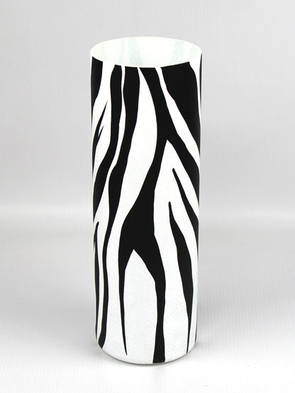 table black&amp;white art decorative glass vase 7856/300/sh224