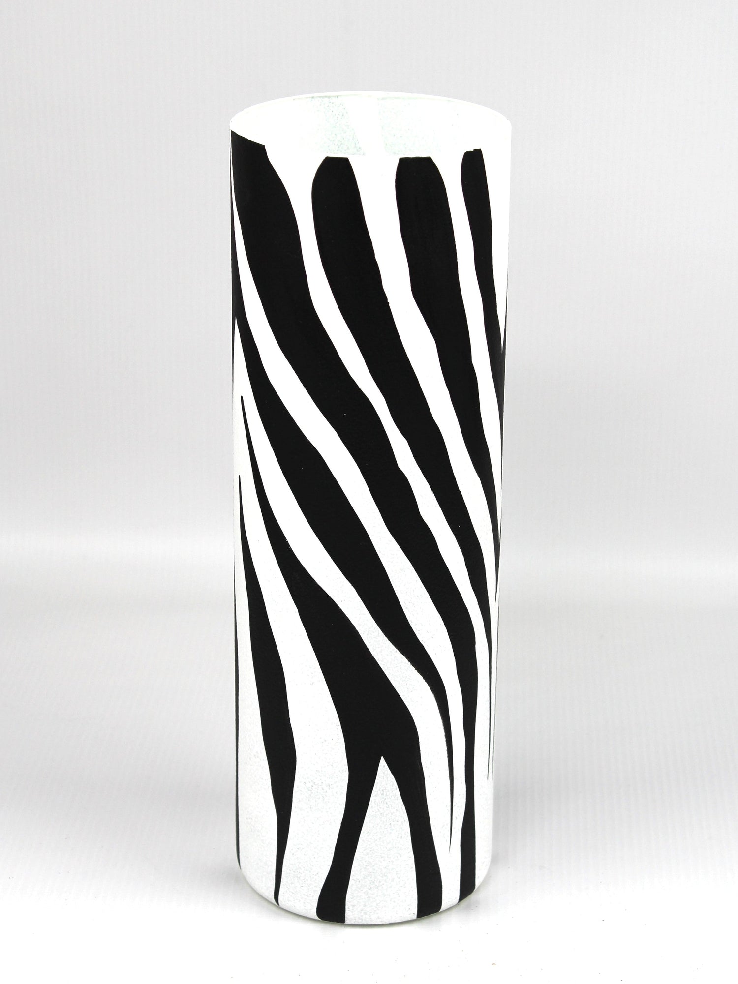 table black&amp;white art decorative glass vase 7856/300/sh224