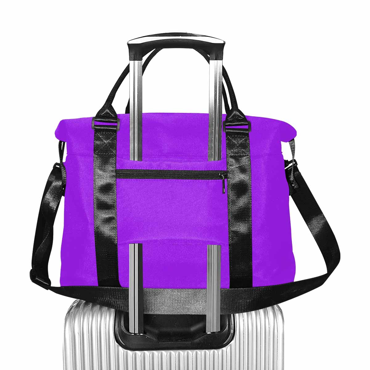 Travel Bag,  Purple   , Canvas Carry On