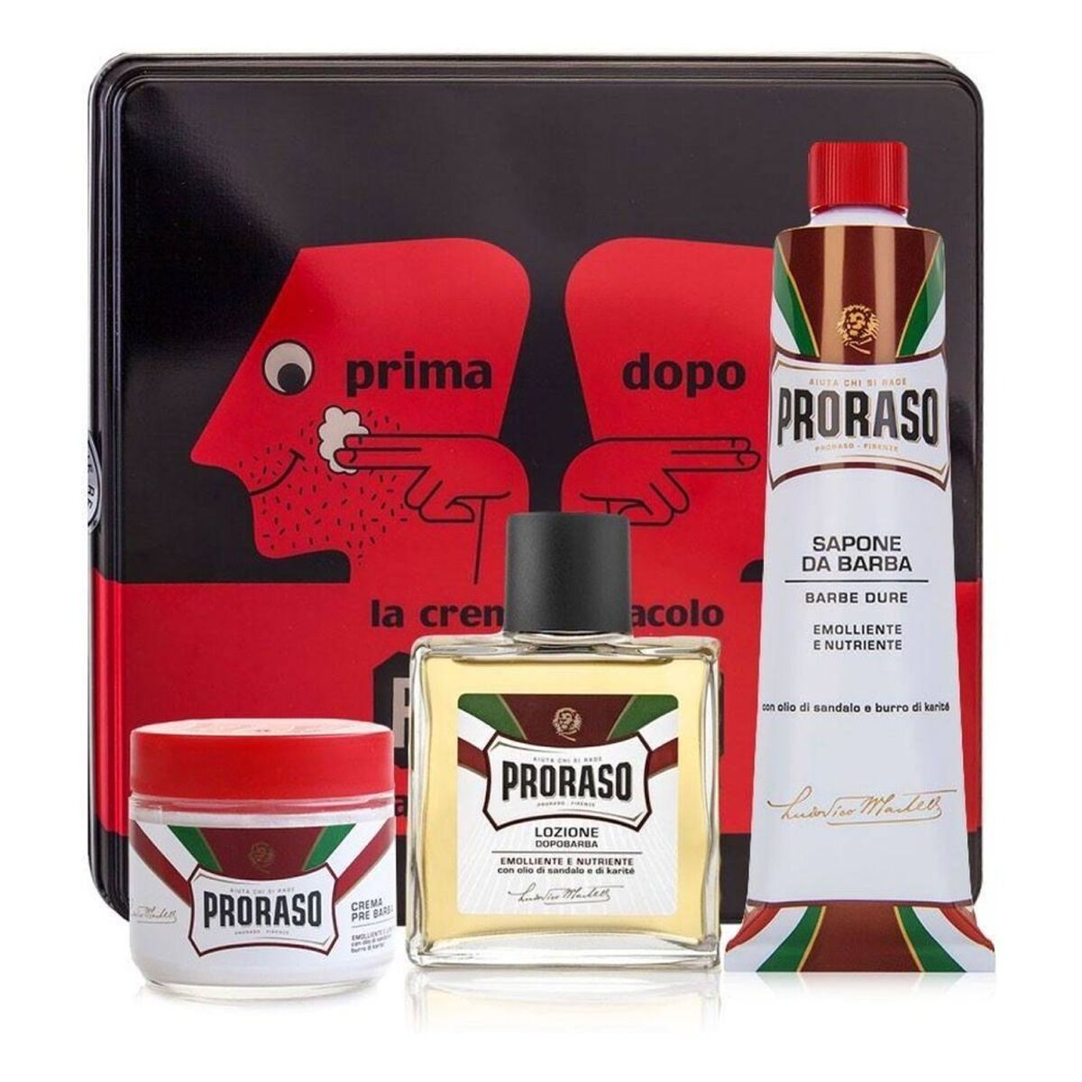 Shaving Set Proraso Prima Dopo 3 Pieces