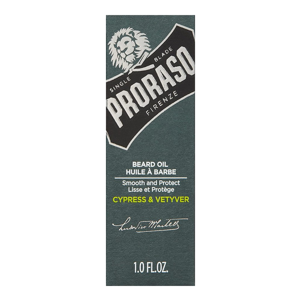 Beard Oil Proraso Cypress &amp; Vetyver (30 ml)