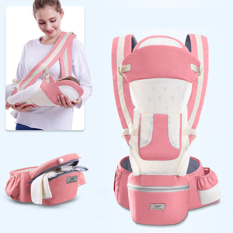 Ergonomische draagzak Baby-heupdrager 3 in 1 Naar voren gerichte ergonomische kangoeroe-draagdoek