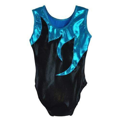 O3GL056 Obersee Girls Gymnastics Leotard One-Piece Athletic Activewear